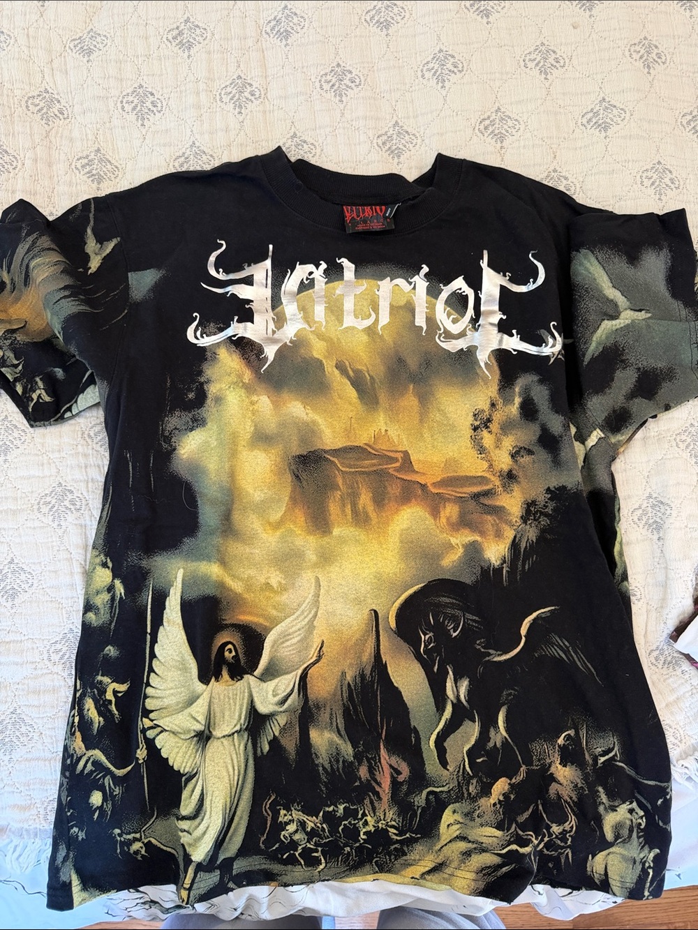 Jesus Christ Dawn Angel Graphic Short Sleeve Tee Zumiez
